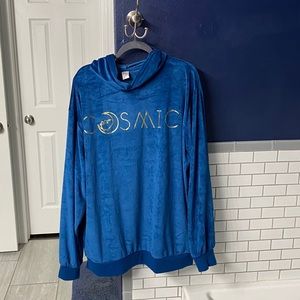Pusheen Velvety Blue Hoodie 3X Plus Size Official